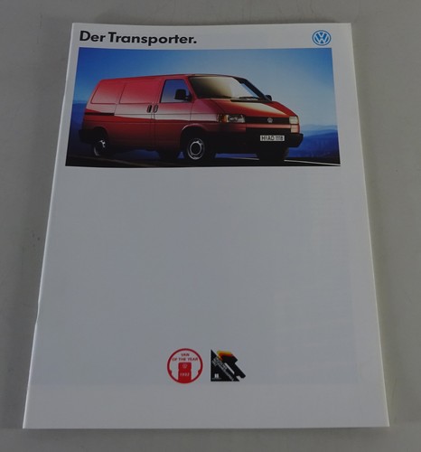 Prospekt broschüre vw - prospekt, t4